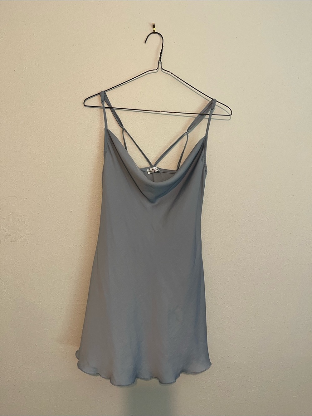 Intimately Free People Cowl Neck Mini Slip Dress
